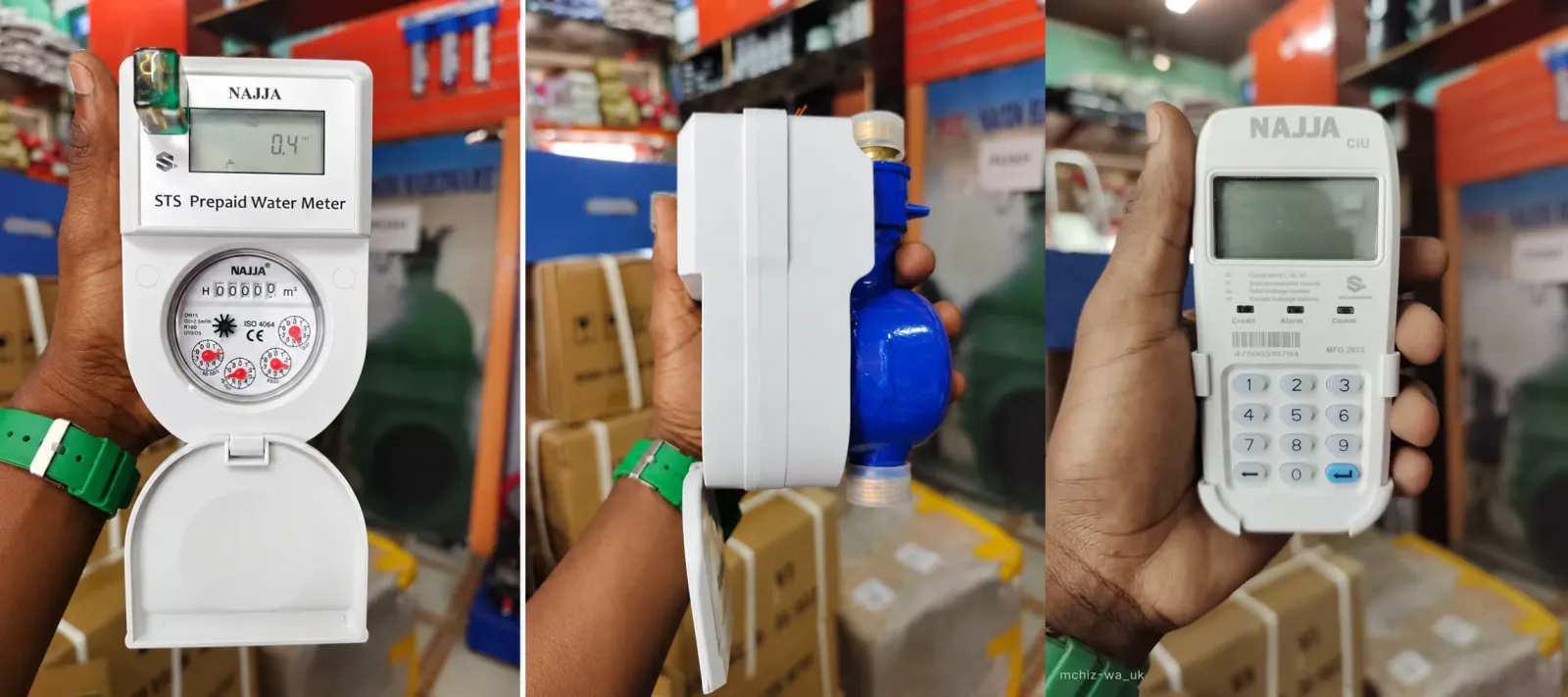 NAJJA STS Prepaid Water Meter